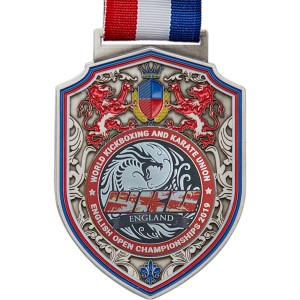 100MM REGAL CUSTOM MEDAL (3MM THICK)  **BEAUTIFUL DESIGN**